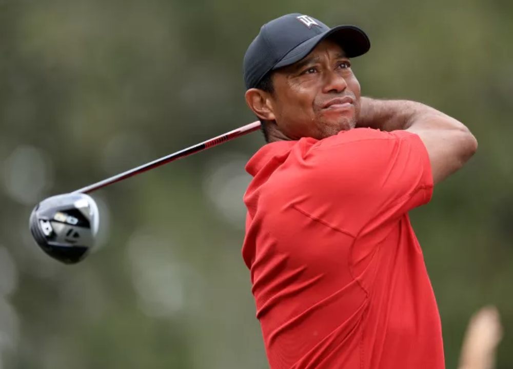 Tiger Woods iconic swing